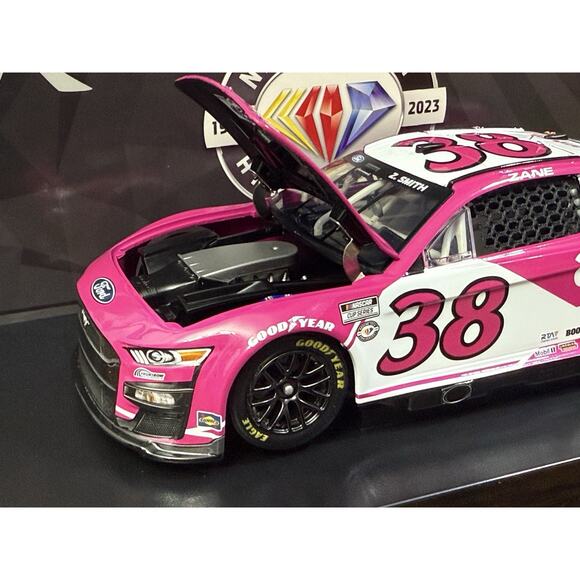 Zane Smith #38 Ambetter 2023 Pink Mustang 1:24 scale - 1 of 516 - Picture 10 of 14